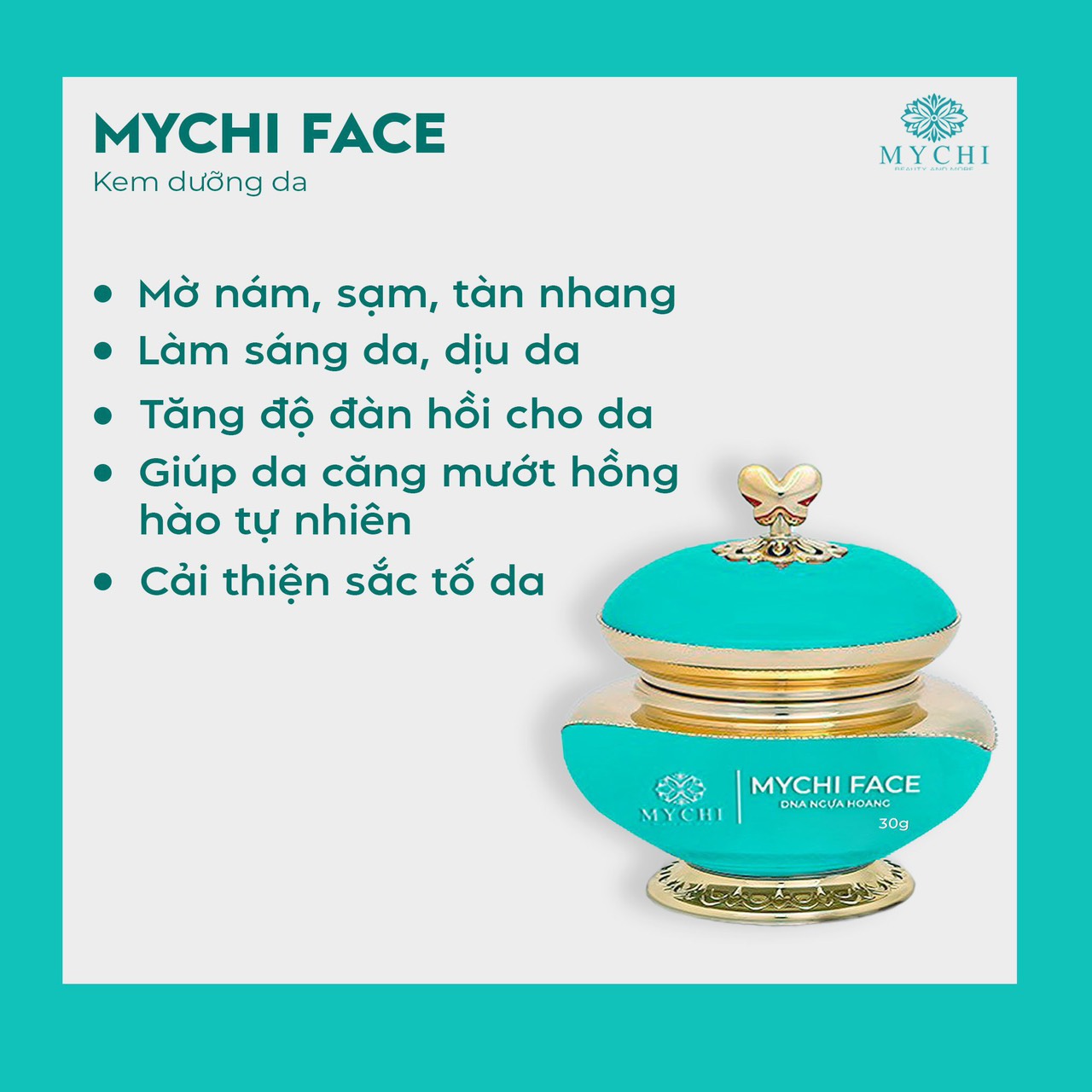 Kem dưỡng da mặt Mychi Face (Tặng tẩy da chết 120k)