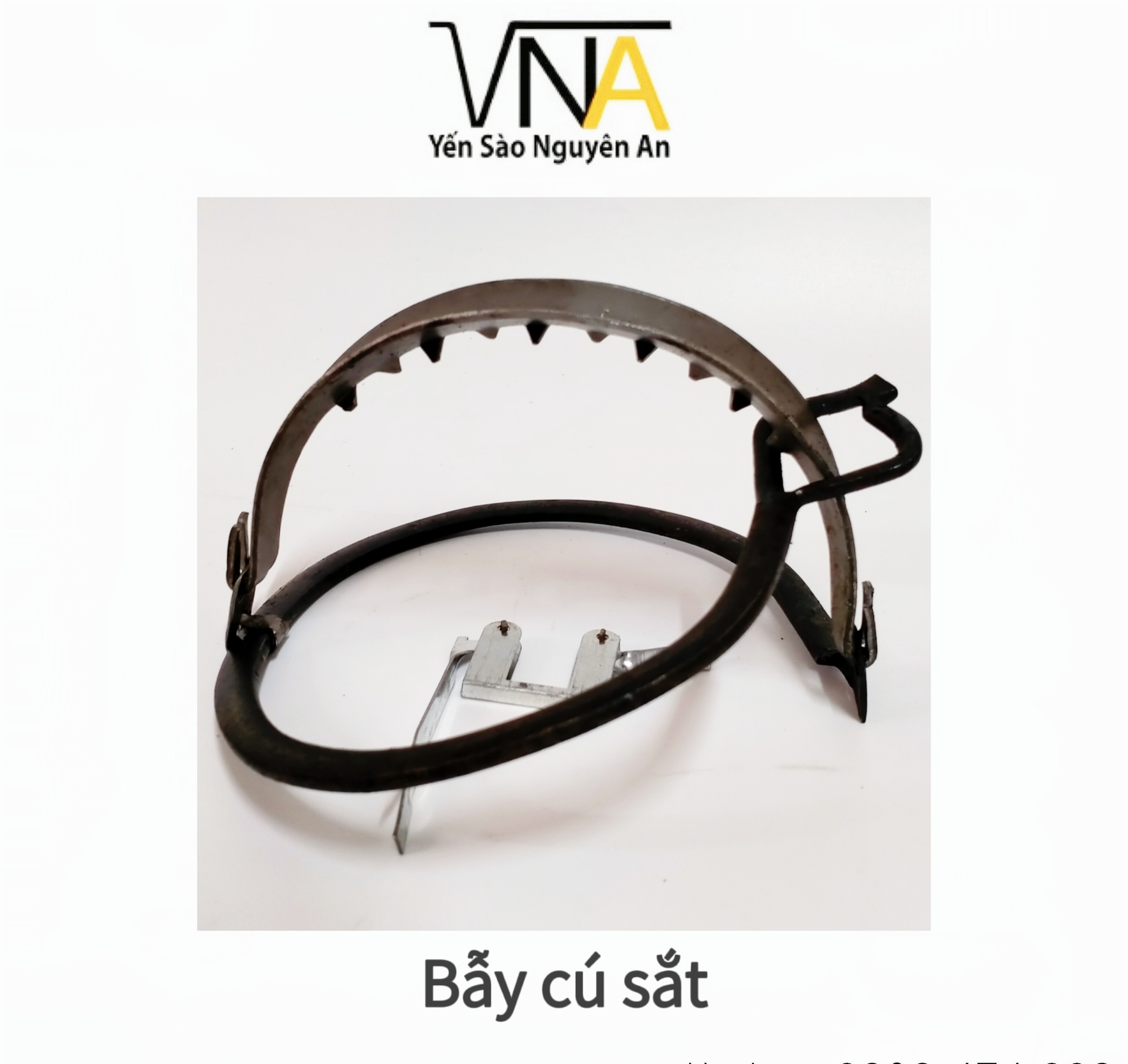 Bẫy chống cú - Bẫy kẹp chim cú - Bẫy sắt