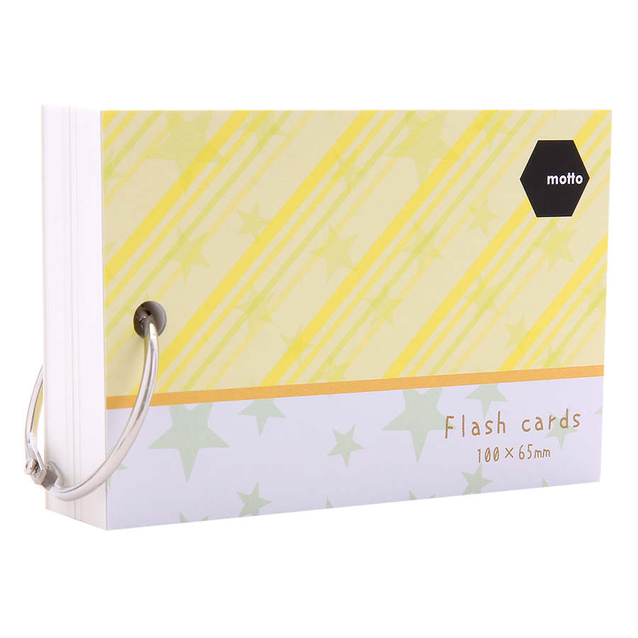 Giấy Note Motto Flash Cards CYFC100