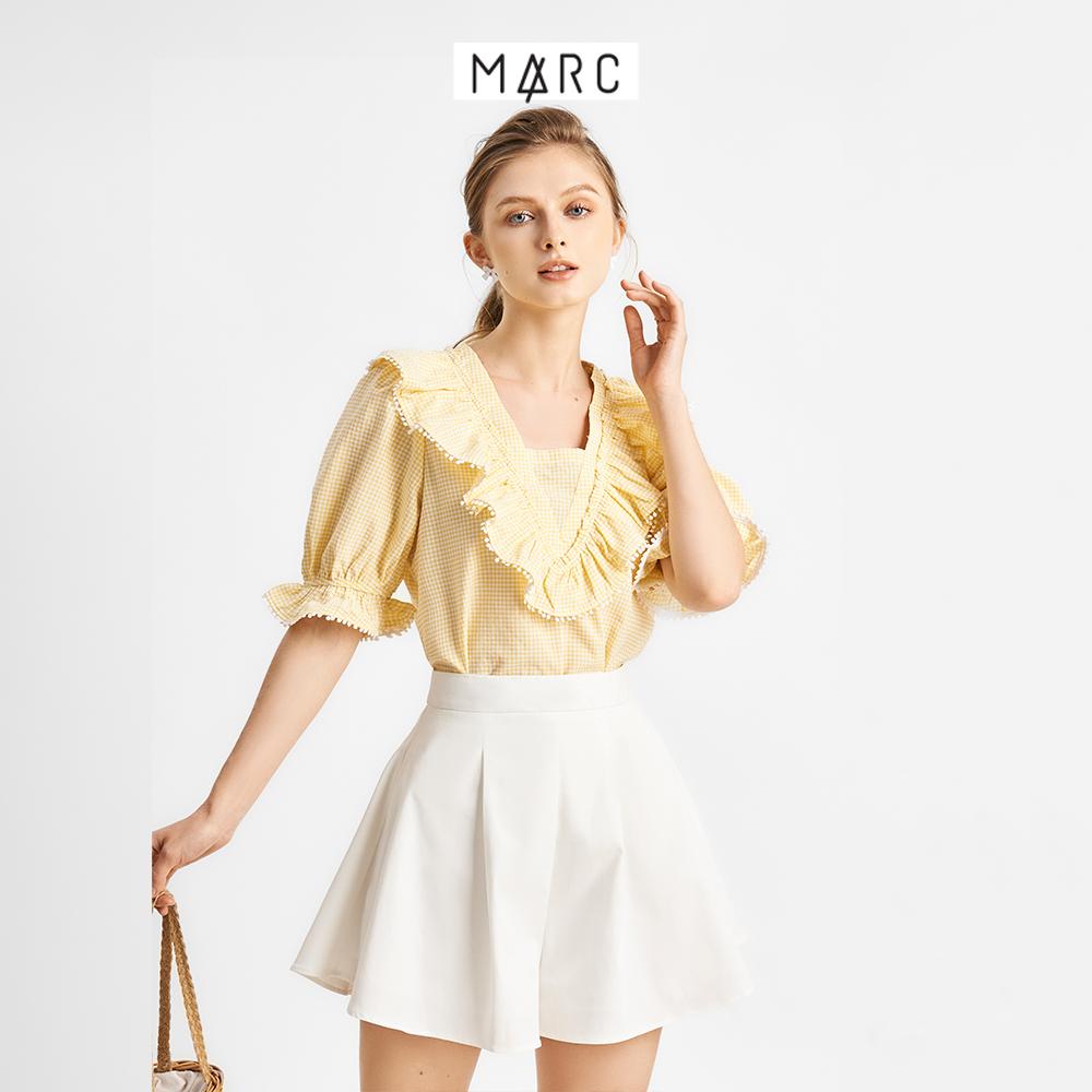 Quần Short Nữ MARC FASHION Ống Xòe Ly Trước FALT0526