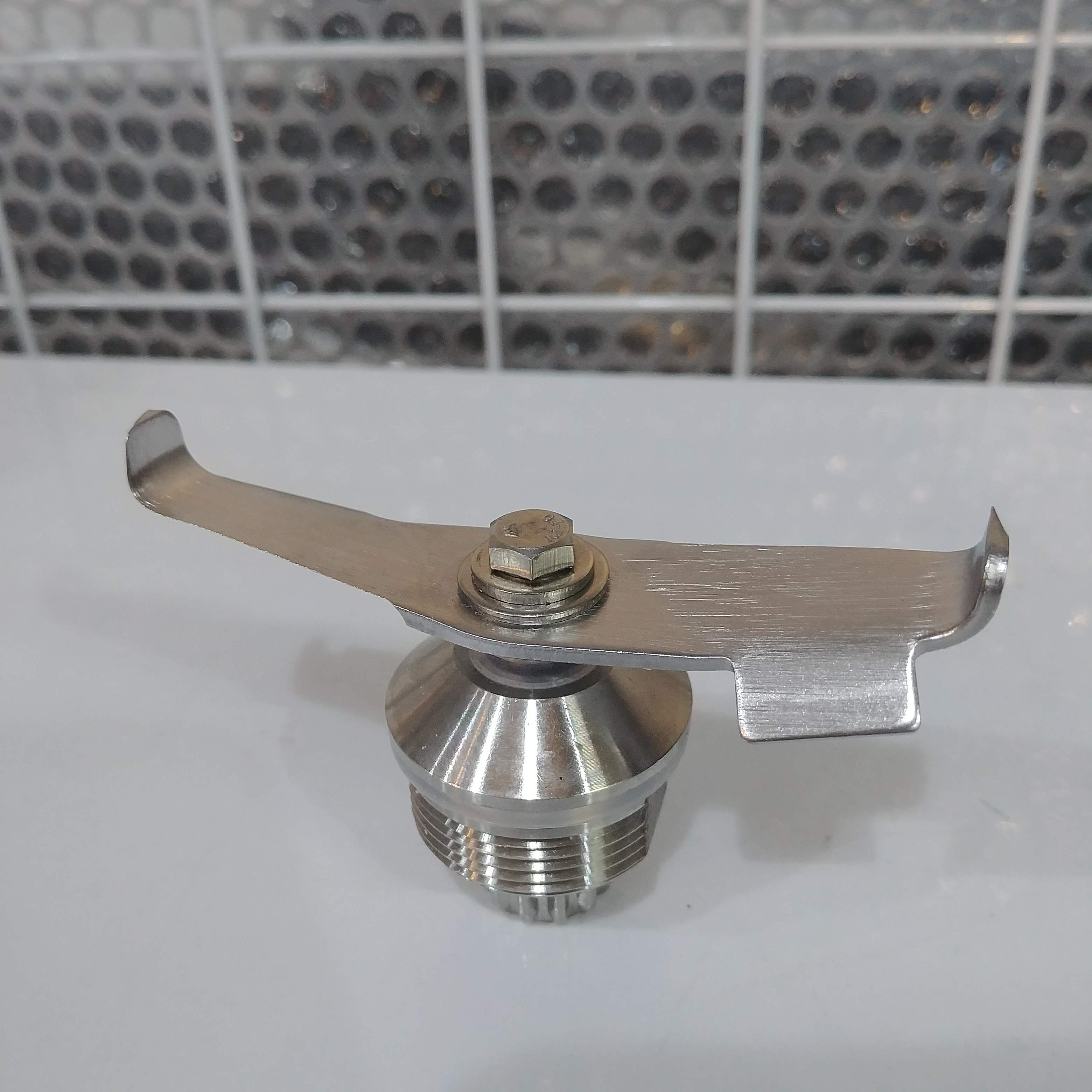 Lưỡi dao 2 cánh dài 8,2cm thép không gỉ cao cấp - phụ kiện máy xay sinh tố công nghiệp