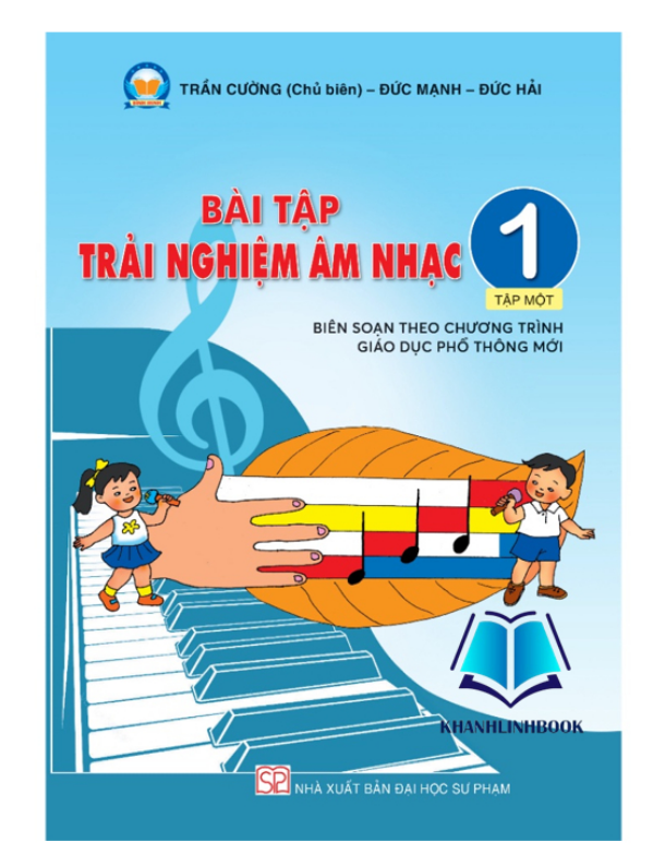 Sách Bài tập trải nghiệm Âm nhạc 1 Tập một