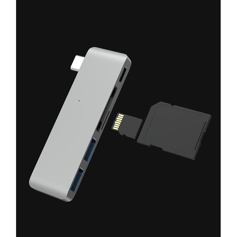 Cổng Chuyển HyperDrive 5-in-1 USB-C Hub for MacBook, PC &amp;amp; Devices - Hàng Chính Hãng