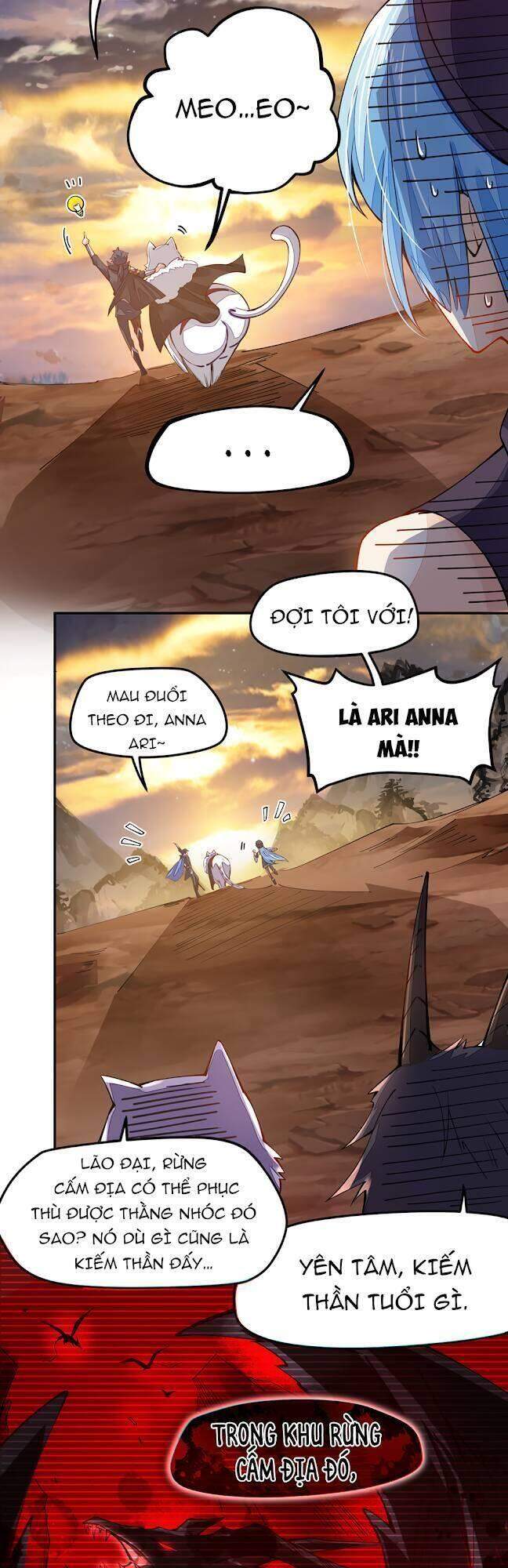 cuộc sống của kiếm thần cũng không hẳn là chán chapter 3 35