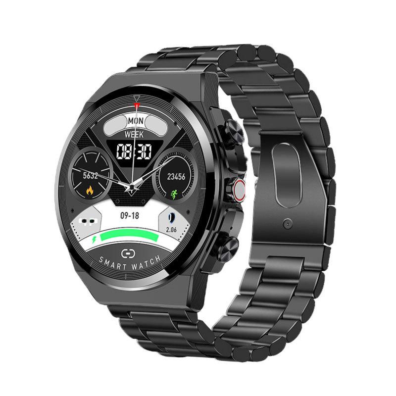 Giá tốt nhất Đồng hồ thông minh JM08 Tai nghe TWS 2 trong 1 cuộc gọi bluetooth theo dõi nhịp tim Đồng hồ thông minh Huaqiangbei