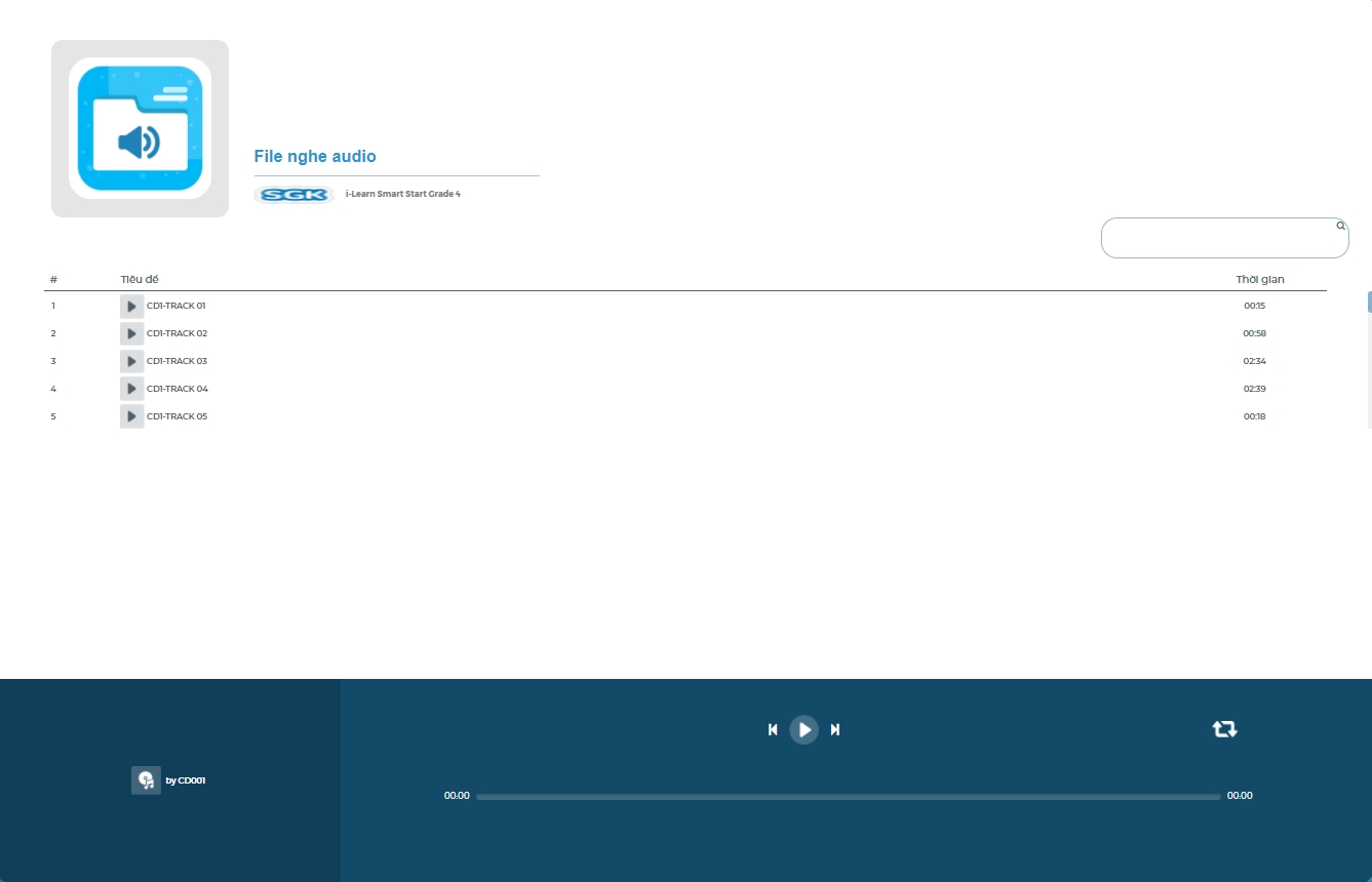 I-Learn Smart Start Grade 4 File nghe Audio