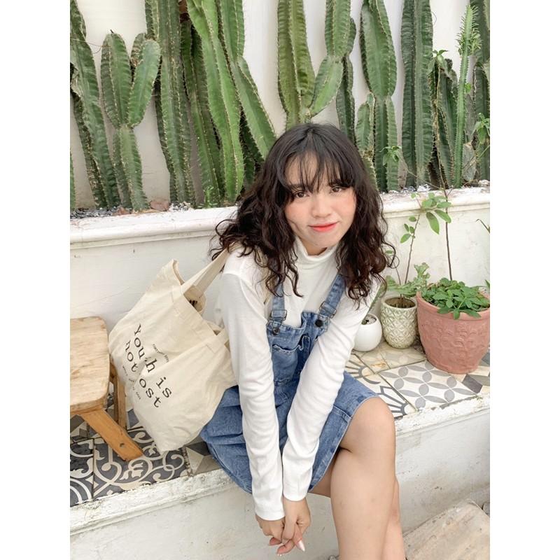 Áo thun cổ lọ