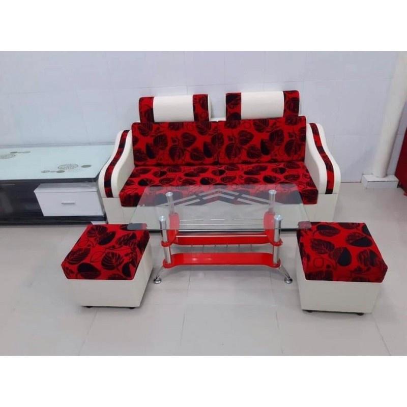 Bộ ghế sofa da phòng khách nhỏ