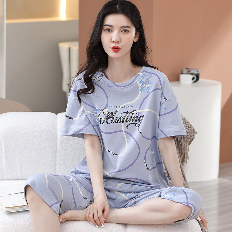 Quần áo mặc nhà cotton 5615