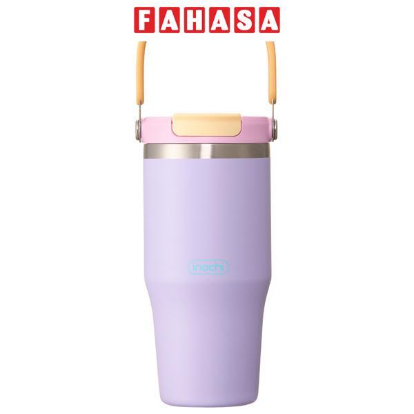 Bình Giữ Nhiệt Fuji Metro 750 ml - Inochi HNK.BFMT.0750 - Màu Tím (Màu Quai Nắp Giao Ngẫu Nhiên)
