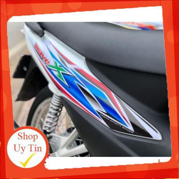 Tem rời wave 2017 chữ X 3 lớp