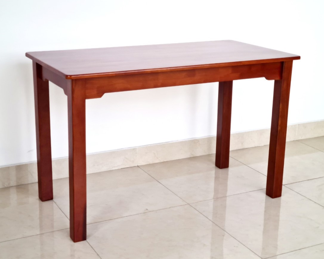 Bàn Ăn Gỗ Cao Su, Bàn Làm Việc 60x1m2 - Hàng VN Xuất Khẩu