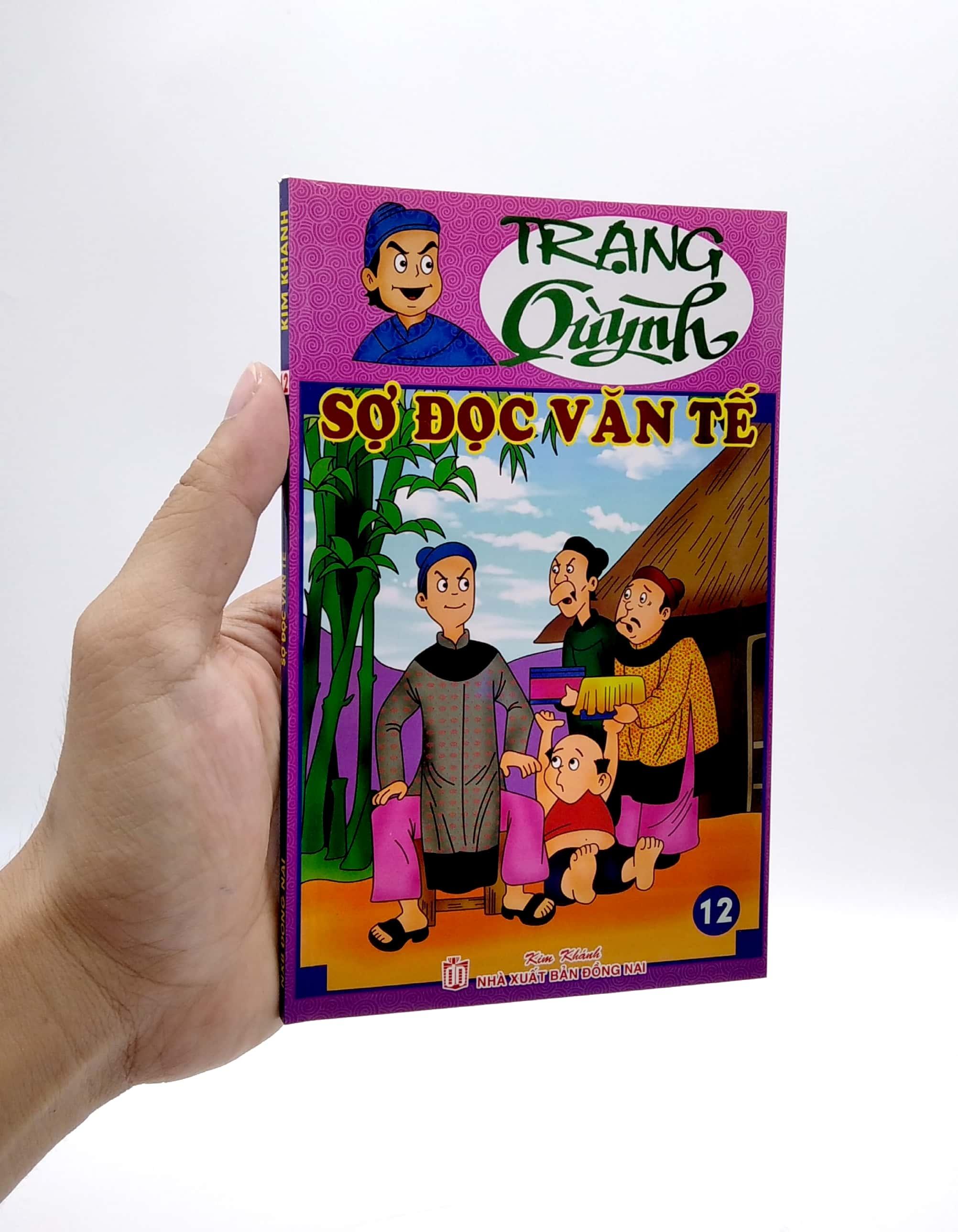 Truyện Tranh Trạng Quỳnh - Tập 12: Sợ Đọc Văn Tế