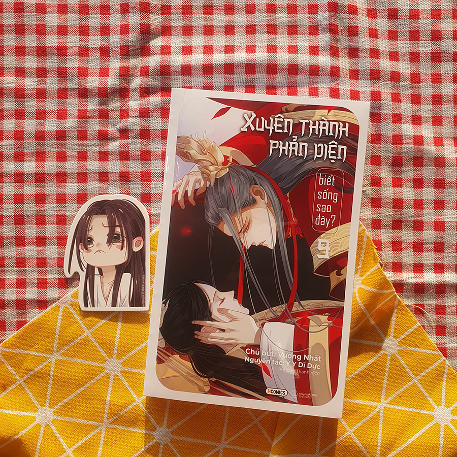 Xuyên Thành Phản Diện Biết Sống Sao Đây? – Tập 9 - Bản Đặc Biệt tặng Bookmark bo viền, Postcard 2 mặt, Móc khóa