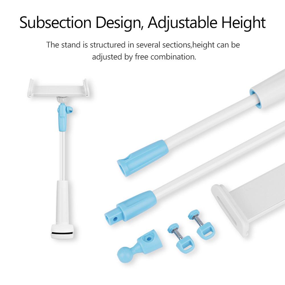 Giá đỡ điện thoại có kẹp cánh tay dài linh hoạt tương thích với điện thoại di động và máy tính bảng