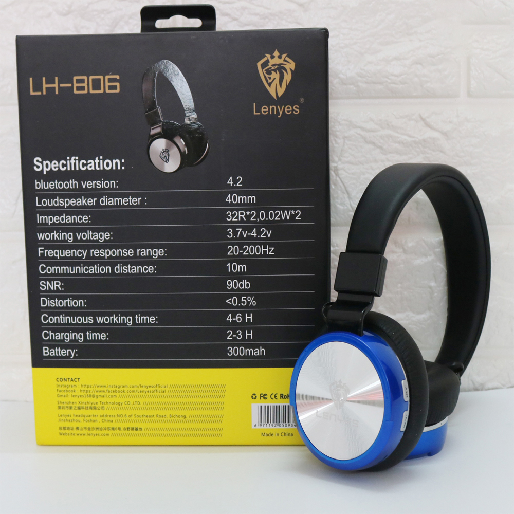 Tai Nghe Bluetooth Lenyes LH806 4.0 – Thế Hệ Mới - Hàng Chính Hãng