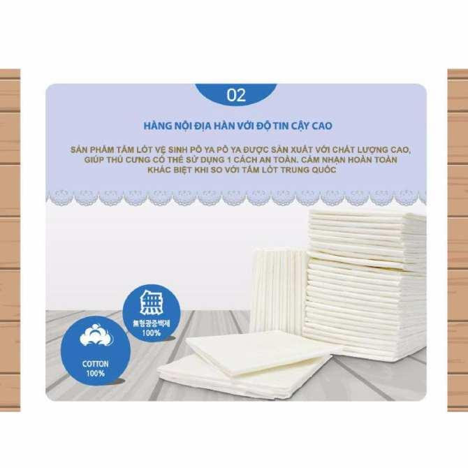 Tấm lót vệ sinh, tã cho chó 20 miếng siêu lớn 77x60cm