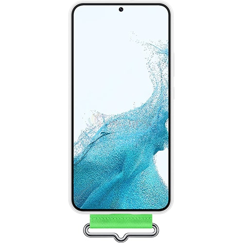 Ốp lưng Samsung Silicone Cover with Strap Samsung Galaxy S22/S22+/S22 Ultra - Hàng chính hãng
