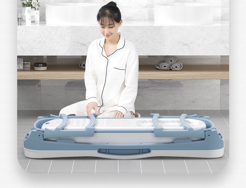Bồn tắm nhựa gấp gọn-không kèm nắp-dài 1m28