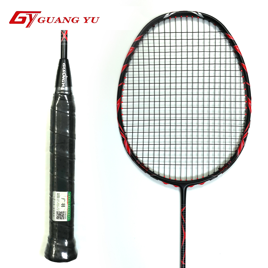 Vợt Cầu Lông GUANGYU 4U TUPO 99 Full Carbon Cao Cấp, Thân Cứng, Vợt Chuyên Công Lưới Căng Sẵn 11KG - KN01