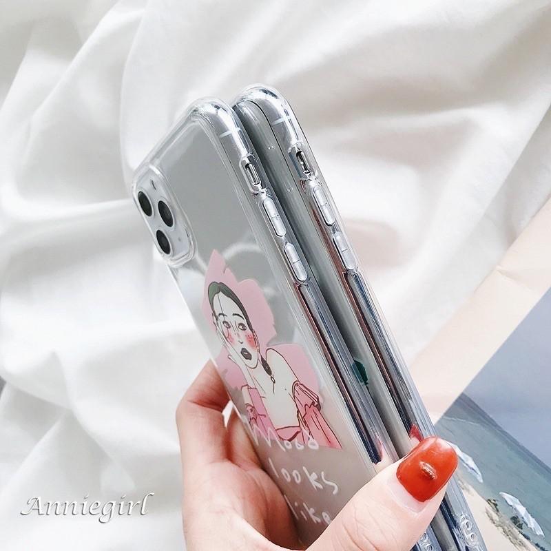 Ốp Lưng Case dành cho Iphone Dẻo Hình cô gái Trong Không Ngả Màu 7g/8g/7Plus/8Plus/X/Xs/Xsmax/Xr/11/11Pro/11Promax/12/12pr