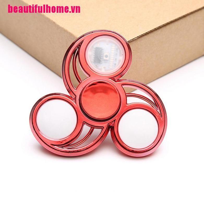 Con Quay Đồ Chơi Fidget Spinner Có Đèn Led Giúp Giảm Stress