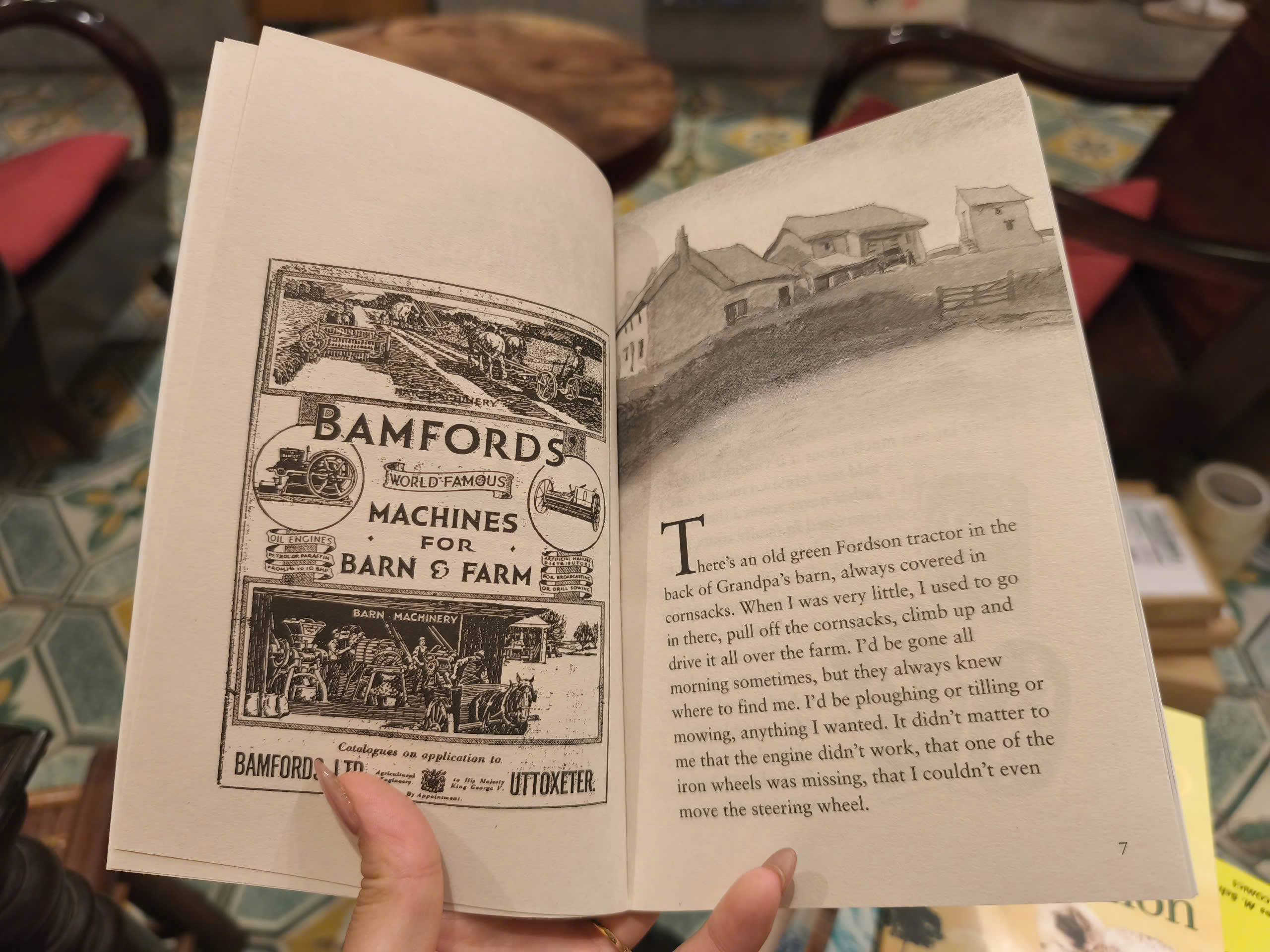 Farm Boy by Michael Morpurgo - Children Story Picture book in English - Sách Ngoại Văn Nhập Khẩu