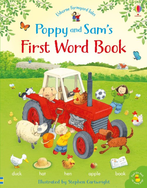 Sách thiếu nhi tiếng Anh: Poppy and Sam's First Word Book