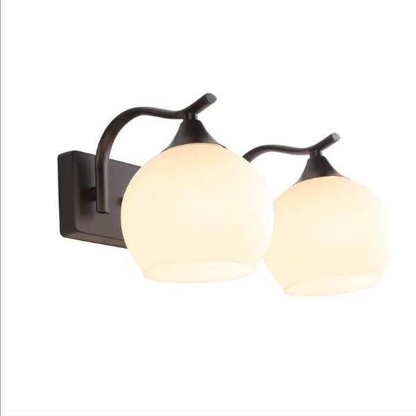 Đèn cầu thang - đèn gắn tường đôi - đèn trang trí hành lang đôi hiện đại kèm bóng LED