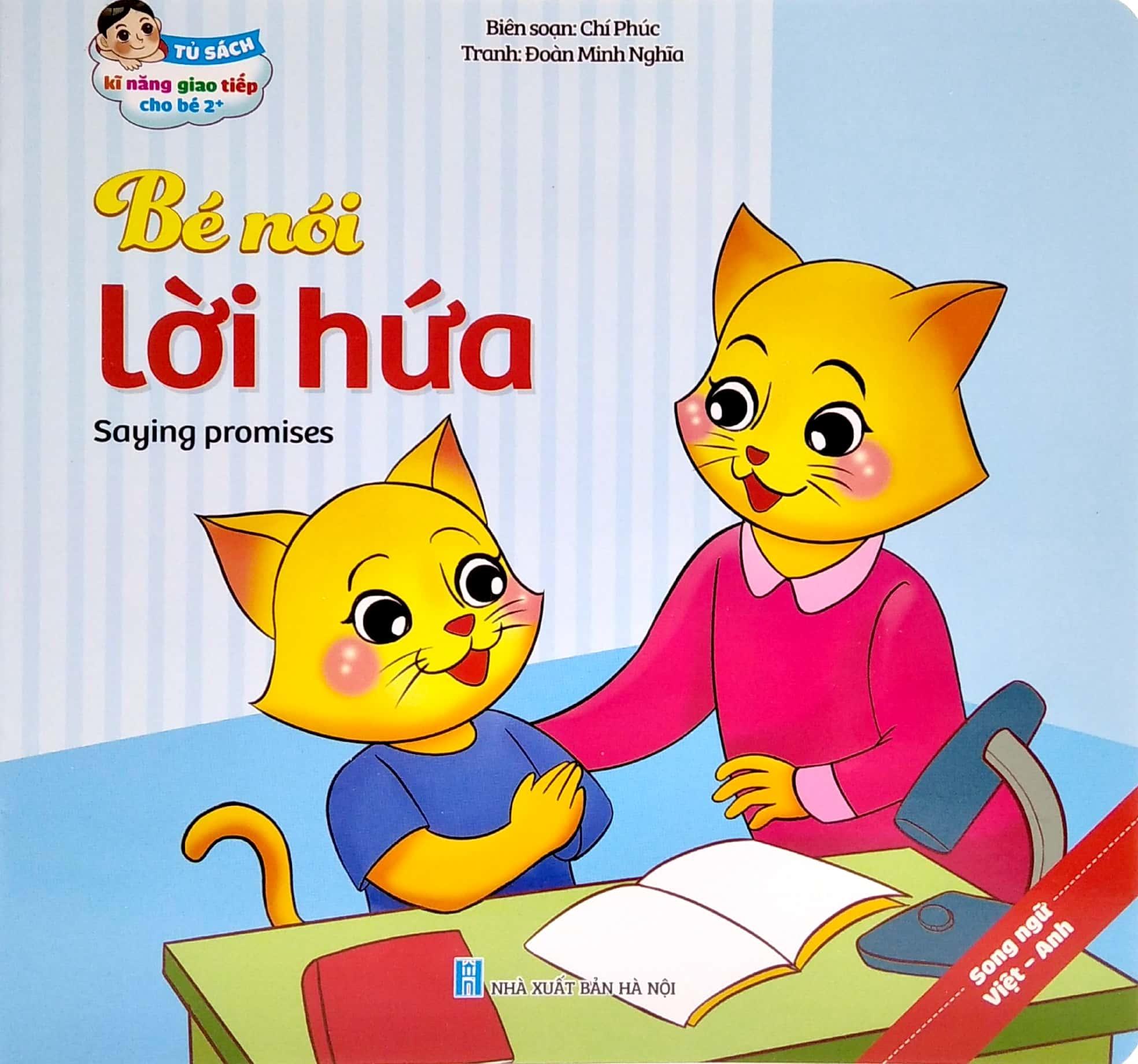 Bộ Túi Truyện Tranh Kỹ Năng Giao Tiếp Ứng Xử Cho Bé - Phiên Bản Song Ngữ Việt - Anh (Bộ 10 Cuốn)