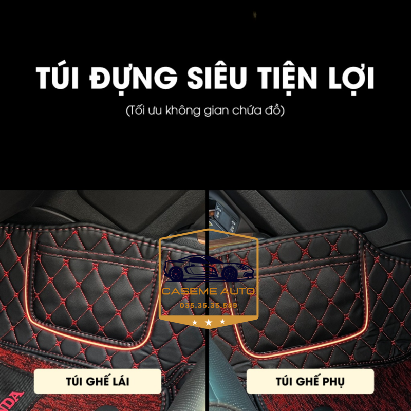 [FORD EVEREST] Thảm Trải Sàn, Lót Sàn Ô Tô 5D 6D Thiết Kế Theo Xe FORD EVEREST 2021 Chống Nước, Không Mùi - MẪU Ô VUÔNG - Hàng Chính Hãng