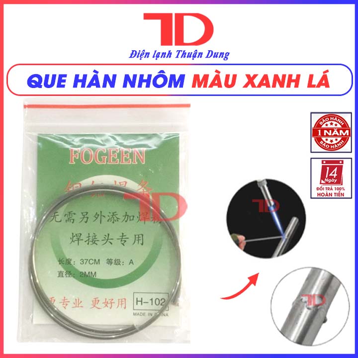Que hàn nhôm lõi thuốc siêu nhẹ lửa