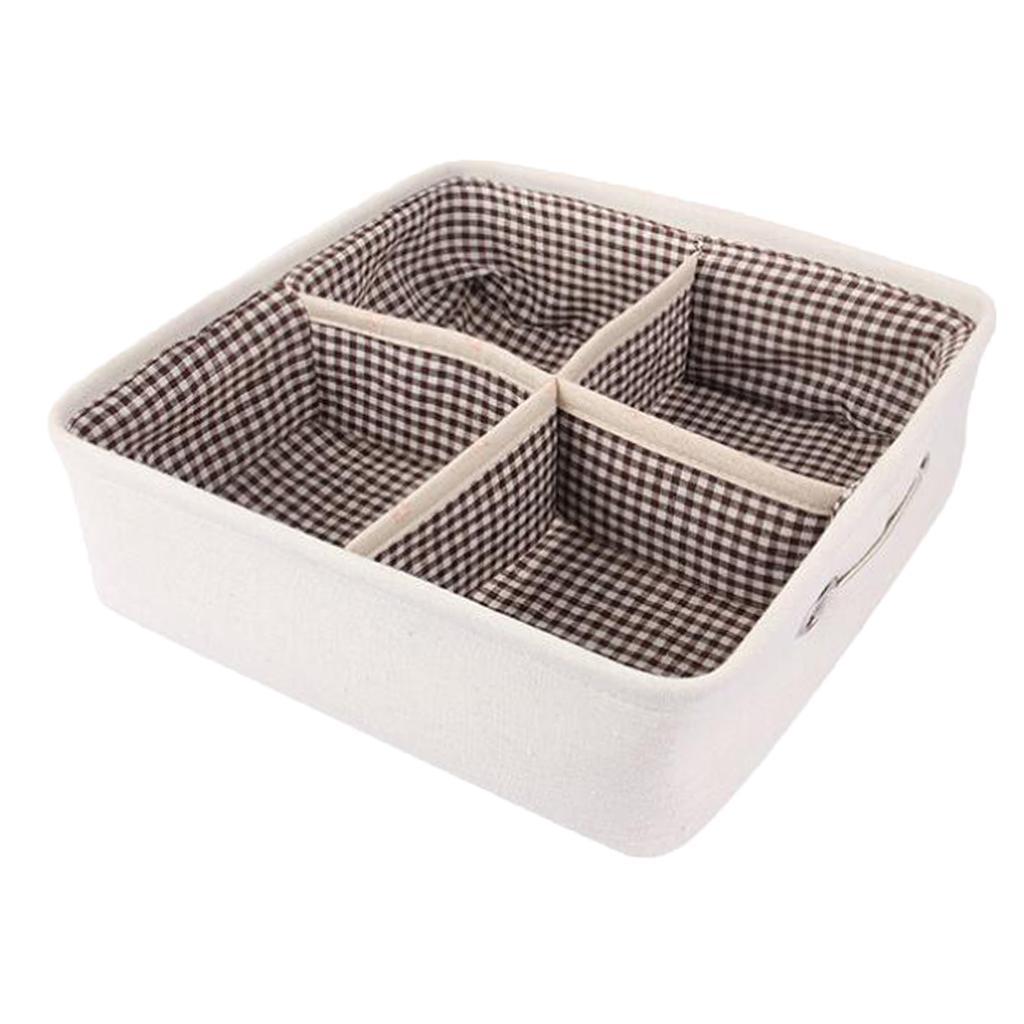 Desk Storage Box Holder Jewelry Stationery Cosmetic Organizer Case