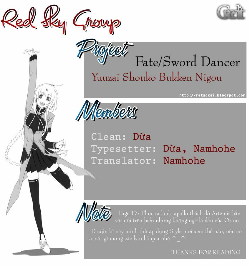 fate/sword dancer yuuzai shouko bukken nigou chapter 1 49