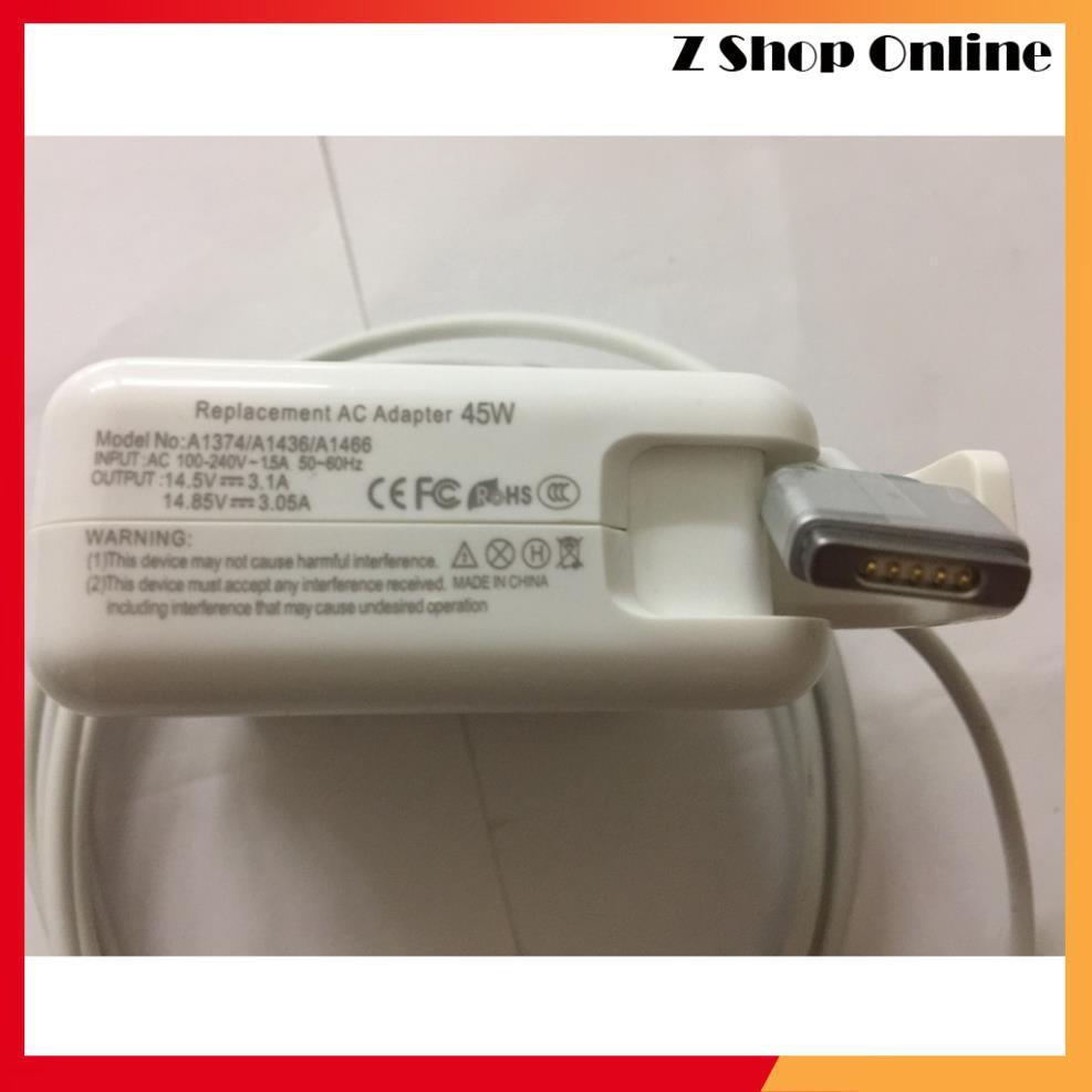 Sạc Dùng Cho Macbook Air 14.85V-3.05A- 45W- Chân T đời máy từ 2012