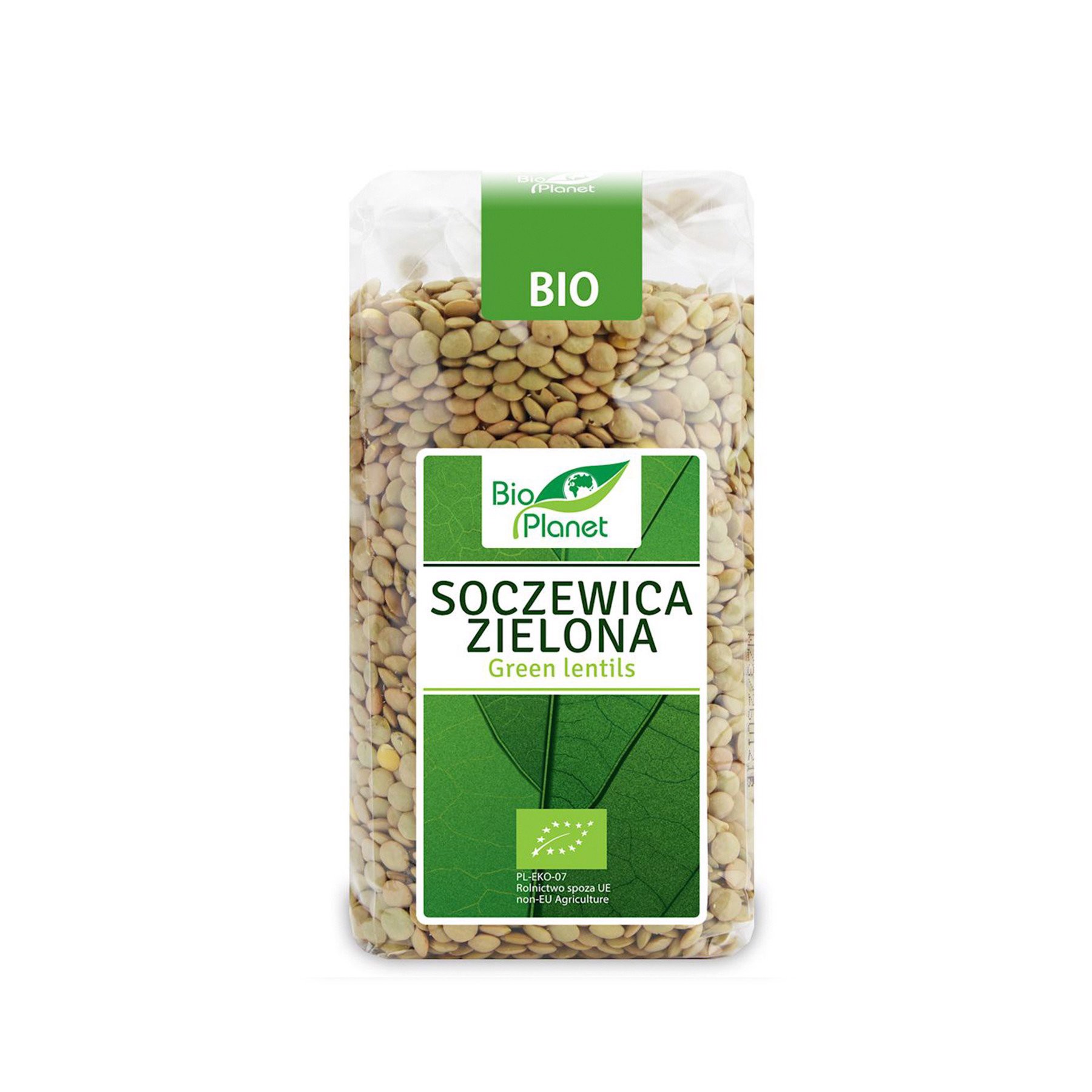 Đậu lăng xanh hữu cơ Bio Planet Green Lentils 500g
