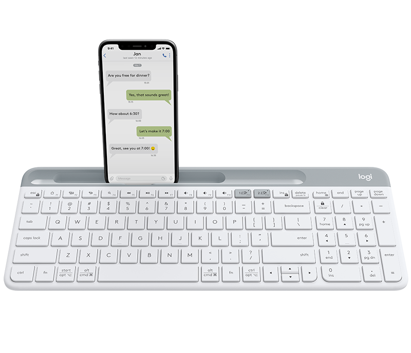 Bàn Phím Không Dây Bluetooth Logitech K580 - Hàng chính hãng
