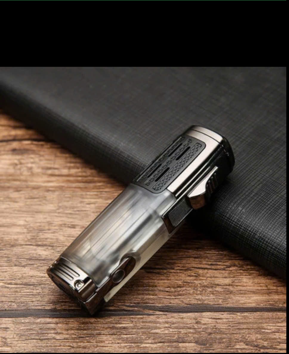 Vỏ Hộp Quẹt Bật Lửa Khò 3 Tia BCZ-466, Có Đục -Nhiều Màu