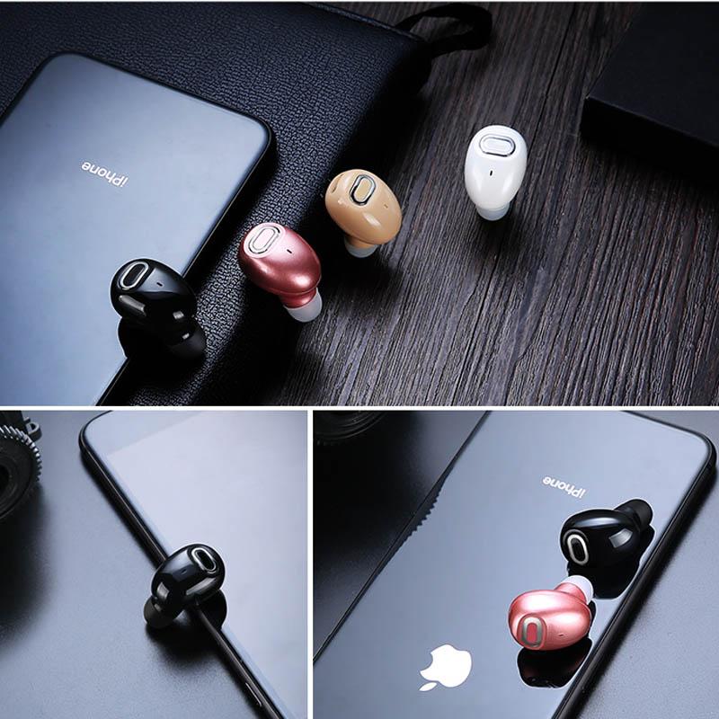 Mini Bluetooth Tai Nghe Nhét Tai Thời Gian Nghe Nhạc Không Dây Bluetooth Tai Nghe Rảnh Tay Cho iPhone Xiaomi Điện Thoại Máy Tính, TV Xe Thể Thao lái Xe