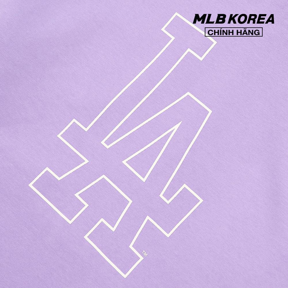 MLB - Áo hoodie phối mũ Basic Big Logo Wapen 3AHDB0214