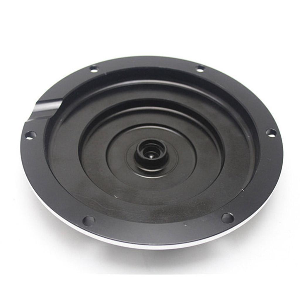 Set of 2 Chrome Aluminum Engine Oil Pump  for