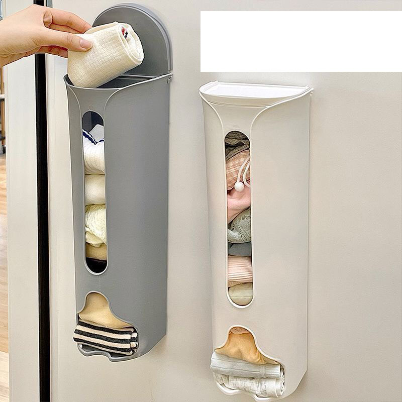 Hộp đựng túi nilon,vớ,quần lót ,giấy tiện dụng màu ngẫu nhiên