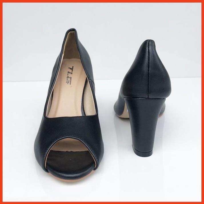 TLG Giày da cao gót nữ 21298 hot trend 2020
