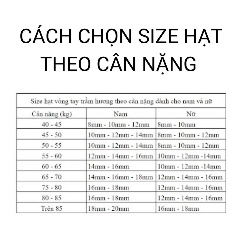 Vòng tay trầm hương dành cho nữ tay to và nam 10ly, 18 hạt 100% trầm tóc tự nhiên JHM mang lại may mắn, sức khỏe