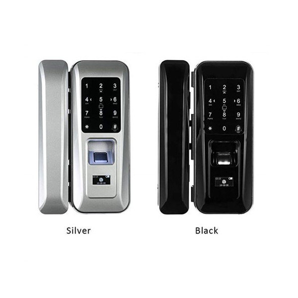 KHÓA VÂN TAY CỬA KÍNH HPS-FPC8801 (4 REMOTE)