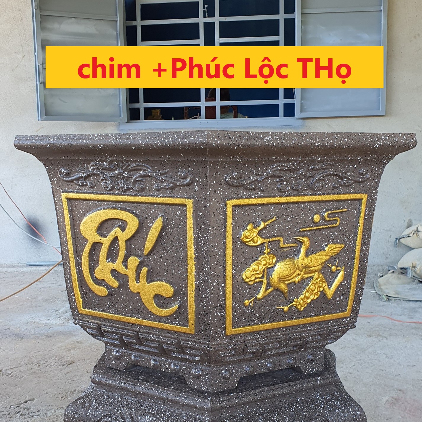 Khuôn đúc chậu cảnh lục giác 60