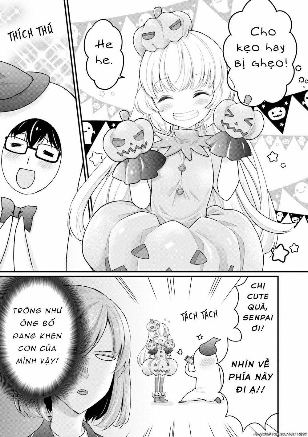 senpai kiêm bạn gái nhỏ nhắn của tôi rất dễ thương chapter 3 5