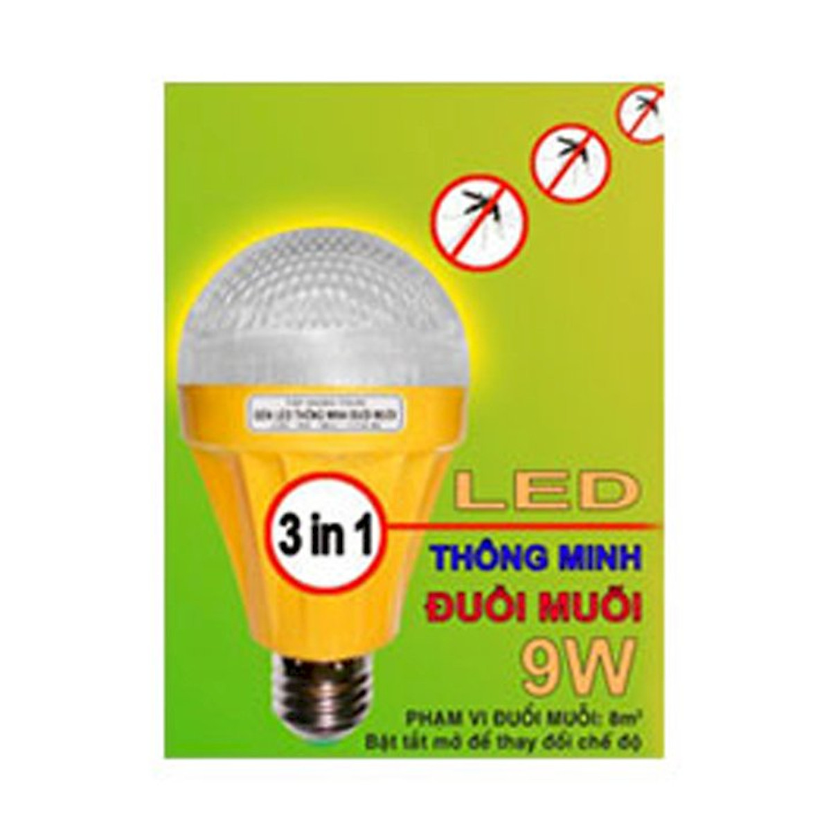 Bóng Đèn Đuổi Muỗi Ozon 3 Trong 1