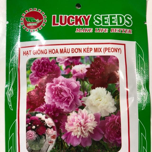 HẠT GIỐNG HOA MẪU ĐƠN KÉP MIX (PEONY)