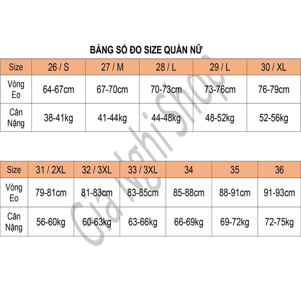 Quần jean nữ trơn cơ bản chất đẹp QJ130